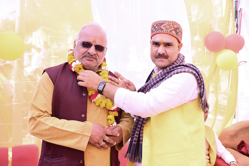 Head Priest of Chakra Tirtha, Shri Raj Narayan Ji